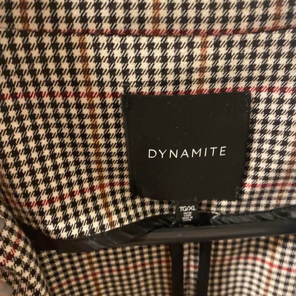 Dynamite Houndstooth Blazer - Picture 2 of 2